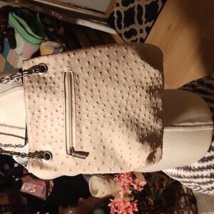Women's Geir Ness reversible bucket bag NWOT